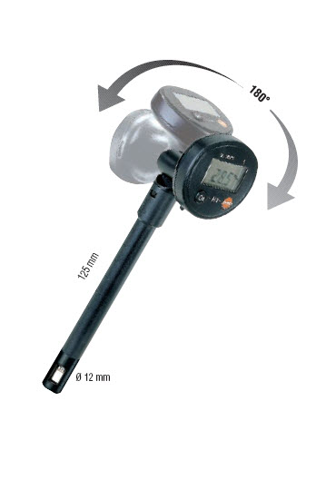Mini Thermohygrometer "Testo" model 605-H2